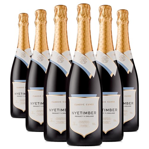 Buy a Case of 6 Bottles of Nyetimber Classic Cuvee 75cl - Securely Packaged and Delivered Together